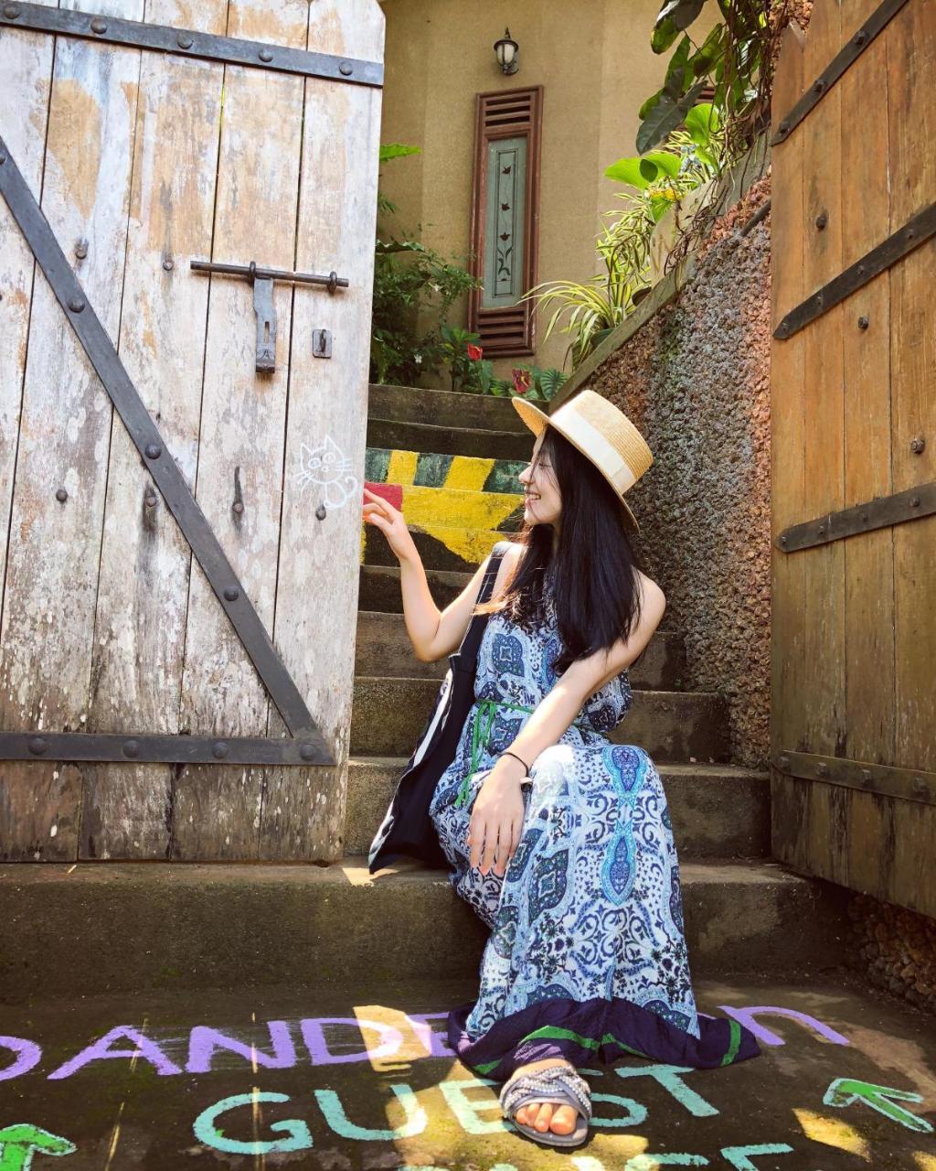 中国蒲公英民宿dandelion Guest House Villa With Mount View 캔디 외부 사진
